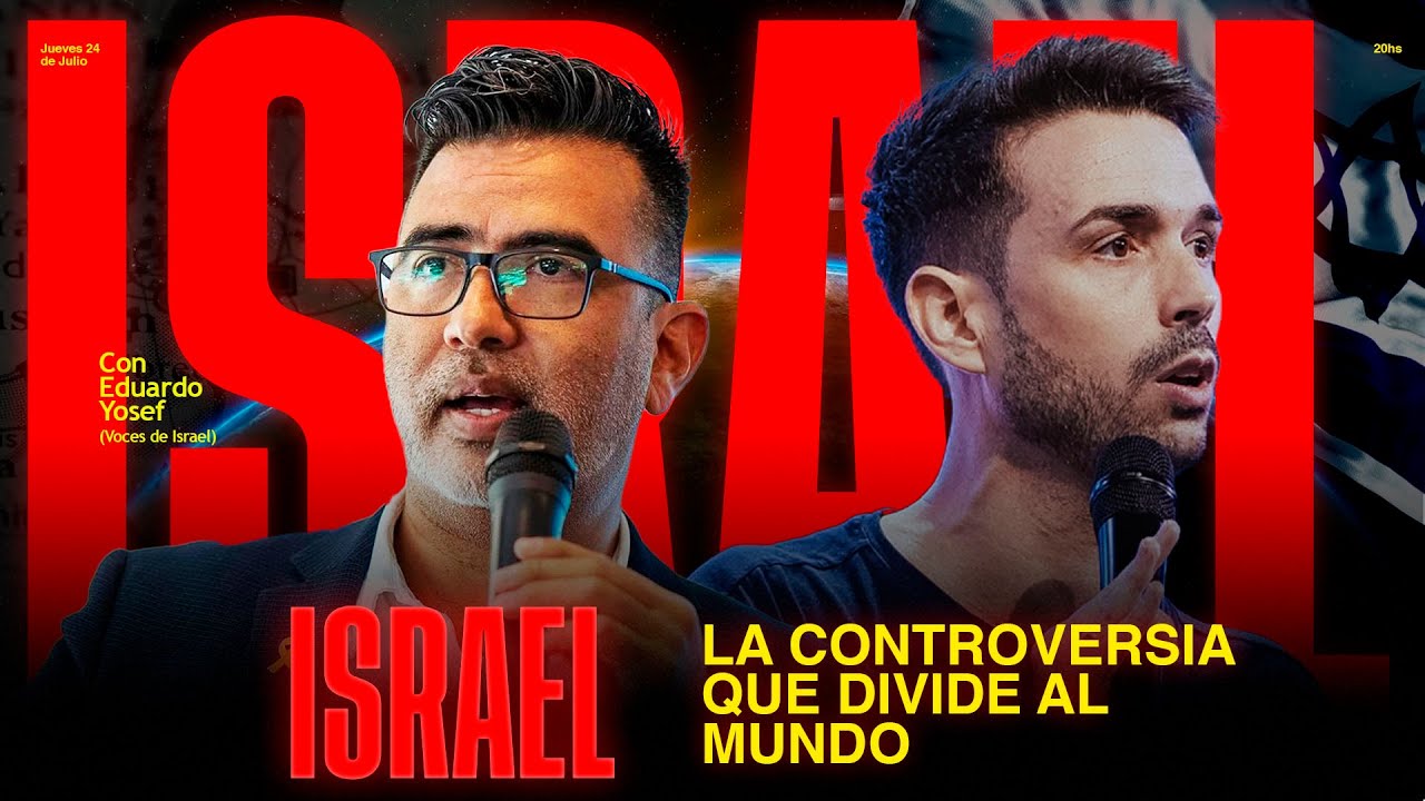 🔴 ISRAEL, LA GRAN CONTROVERSIA ¿Por qué divide al mundo (y a la Iglesia)? - Itiel Arroyo