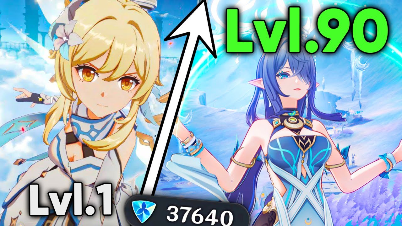 J'ai monté ce personnage que je voulais ABSOLUMENT pas sur Genshin Impact en 2H !