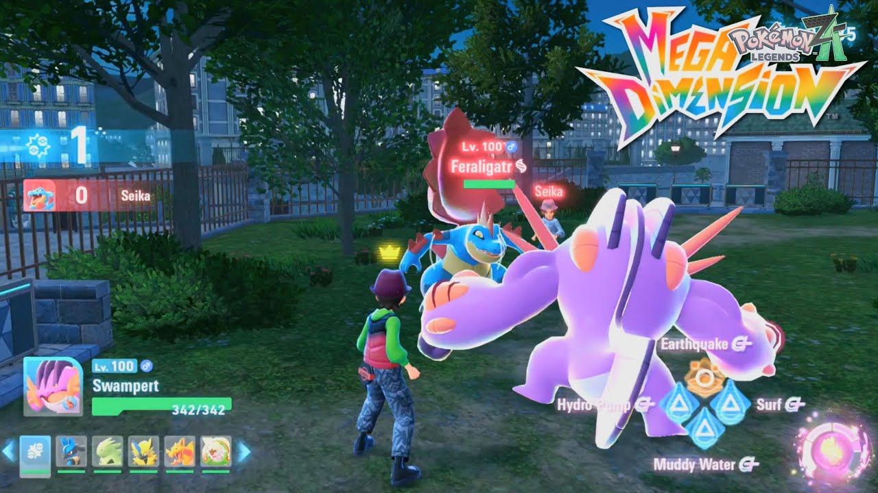 Pokémon Legends Z-A: Swampert Mega Vs Feraligatr, Greninja & More - Which is best water type?