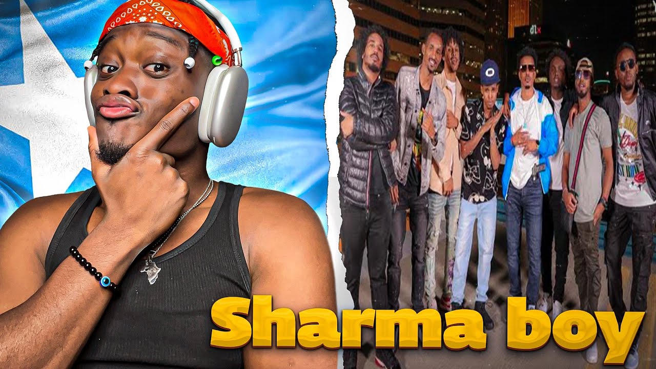 Sharma Boy ft ilkacase qeys caga dhiqoo 🇸🇴😱(официальное видео) РЕАКЦИЯ