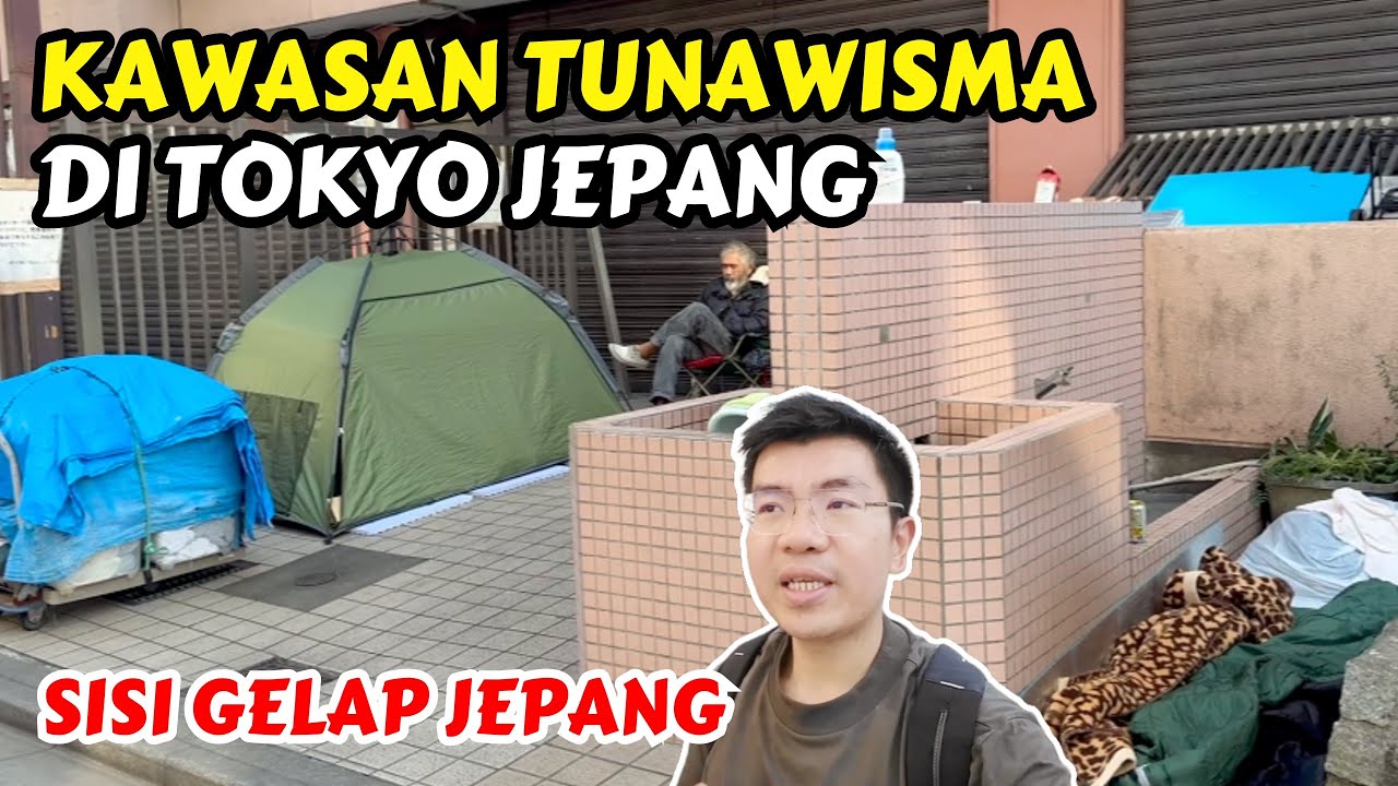 MELIHAT KAWASAN GELANDANGAN DI TOKYO | JEPANG Ep.10