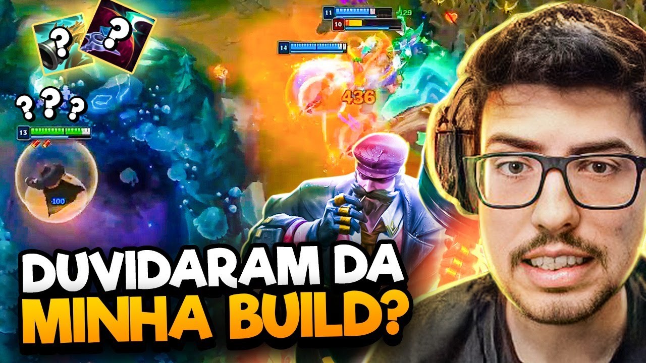 DUVIDARAM DA MINHA BUILD E PERDERAM! SOLOQ JG DESAFIANTE!