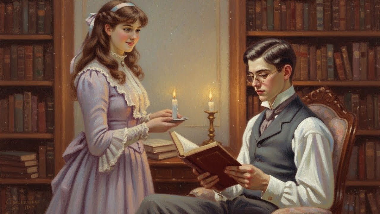 A Quiet Evening in a Paris Bookshop 📚✨ || Cozy Victorian ASMR Story || The Secret Paris Bookshop ||