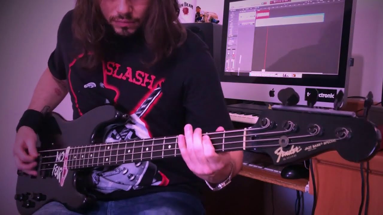 Driving Rain - Slash (feat. Myles Kennedy & The Conspirators) [BASS Cover] - ReUpload
