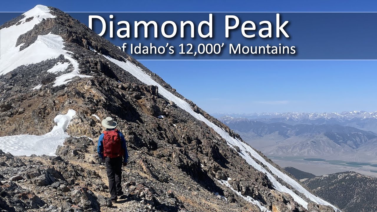 Diamond Peak - One of Idaho's 12,000' Mountains