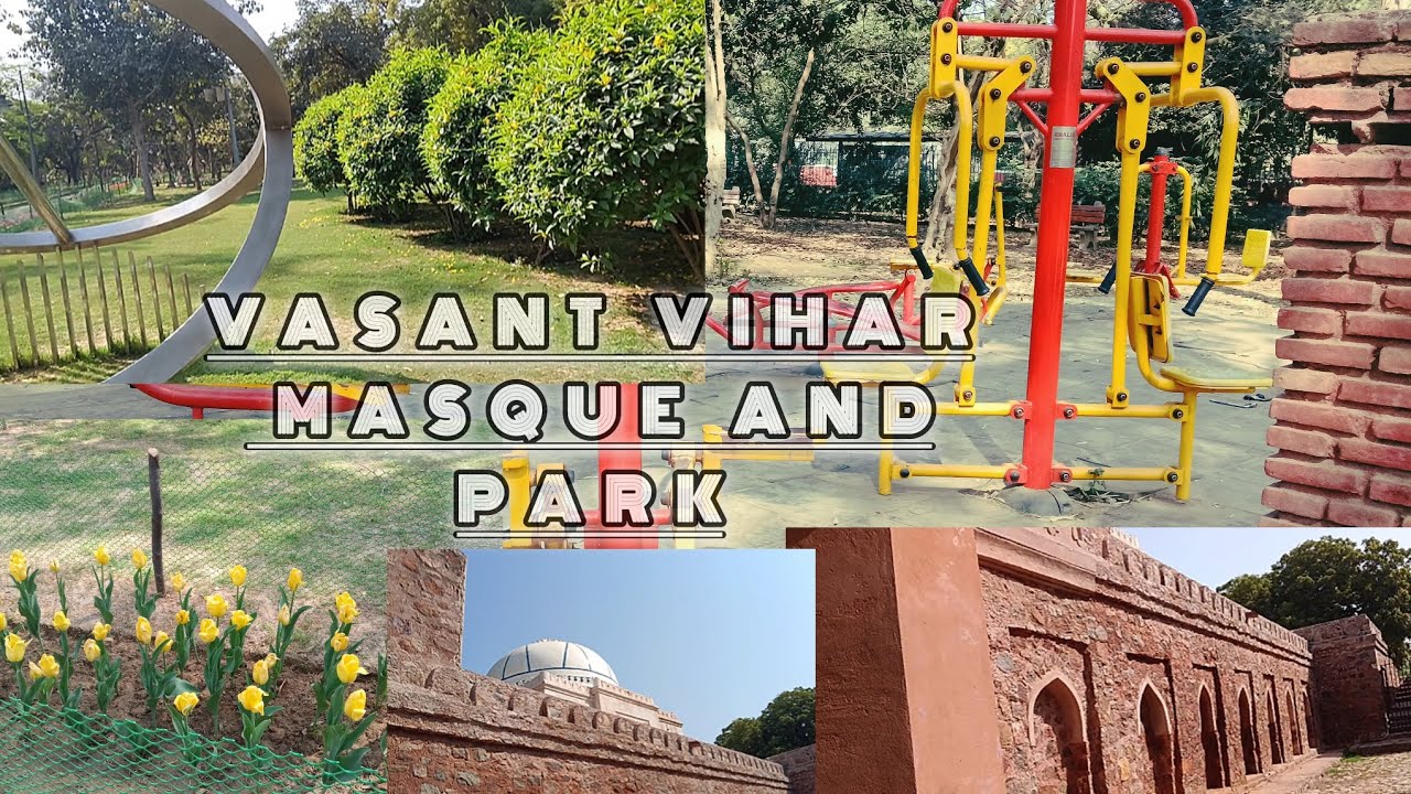 Vasant vihar masque and park near PVR priya #minivlog #vasantvihaar #vasantkunj #youtubeviralvideo