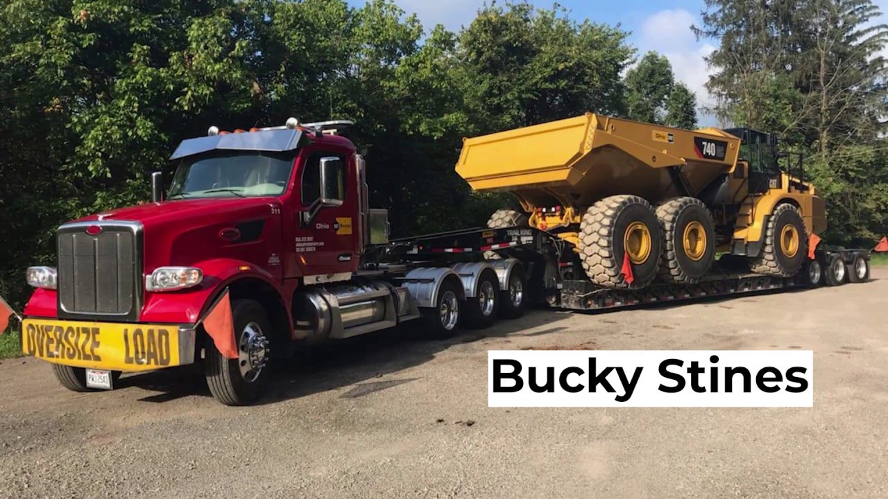 Hauling With Trail King, August 2019