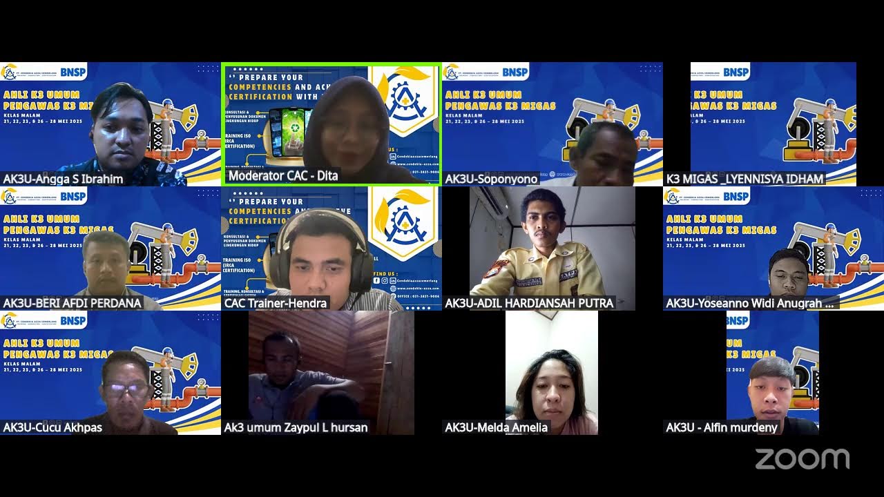 Training AK3U X K3 Migas - 23 Mei 2025