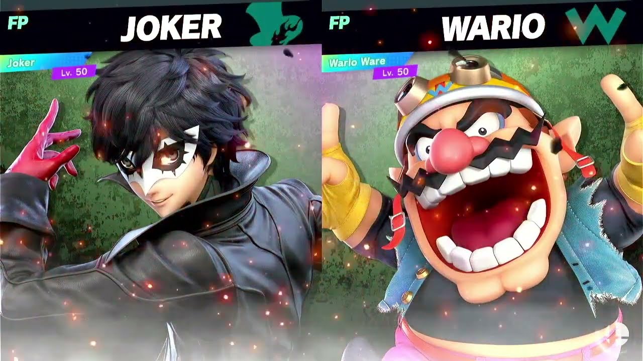 Super Smash Bros Ultimate Amiibo Fights Joker vs the World #30 vs Wario