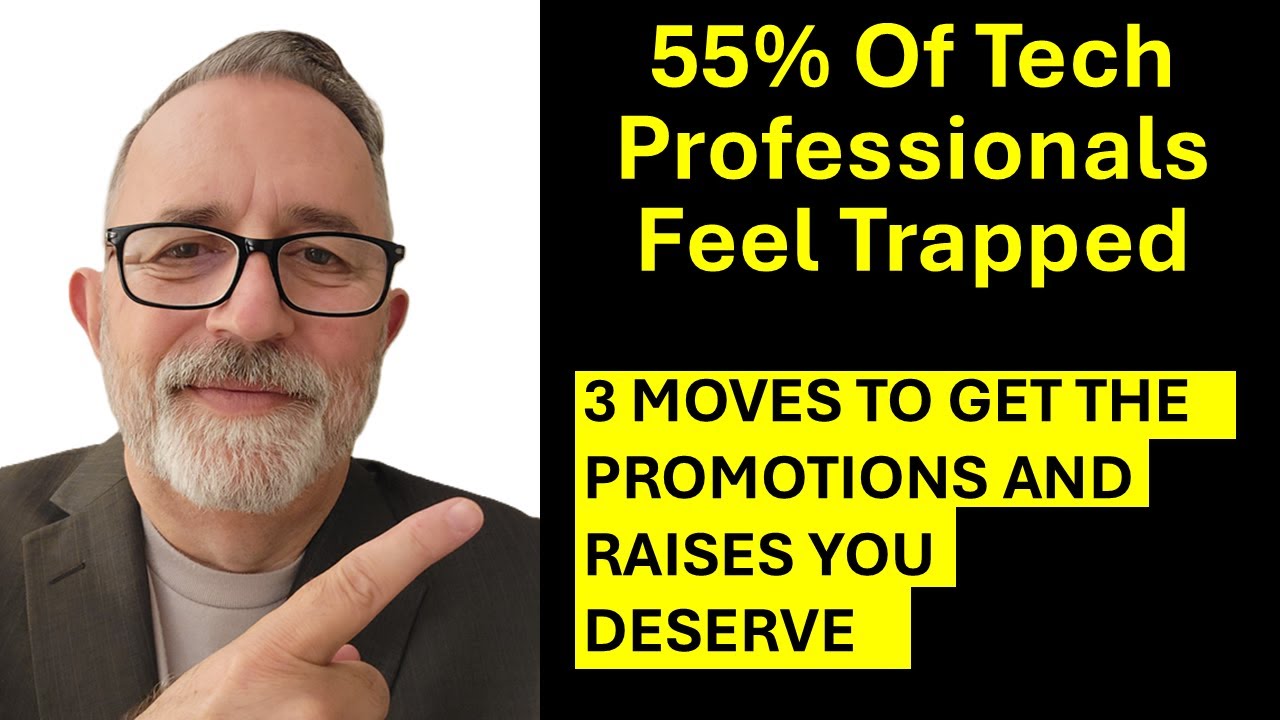 55% of Tech Pros Feel TRAPPED – The 3 Secret Moves to Skyrocket Your Career & Land That Dream Gig.