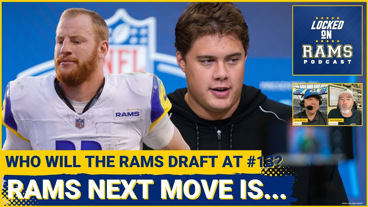 BIG DECISIONS: 3 Big SURPRISES Rams Could Make at Draft, Carson Wentz Back to Rams?