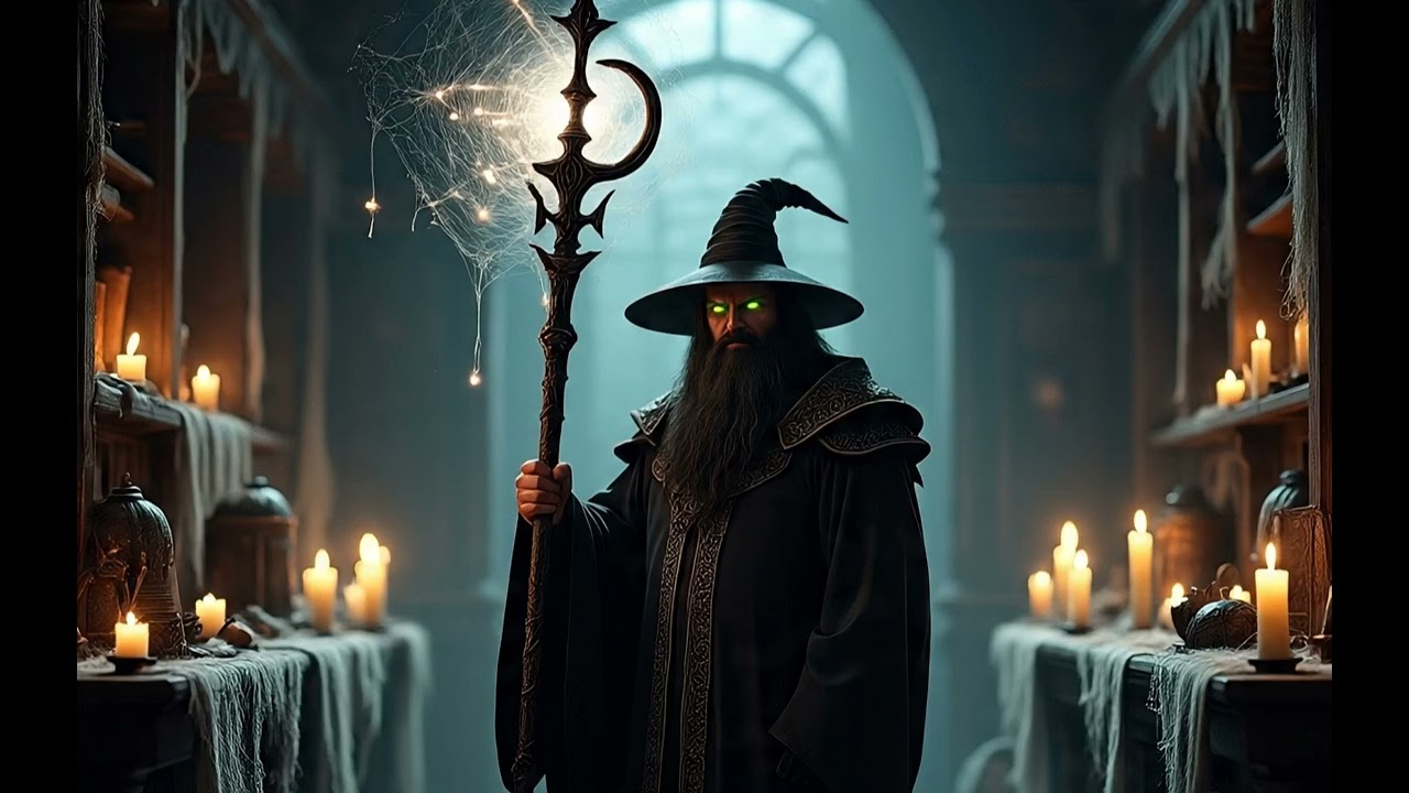 The Dark Mage who eats death #witch #magic #Mage
