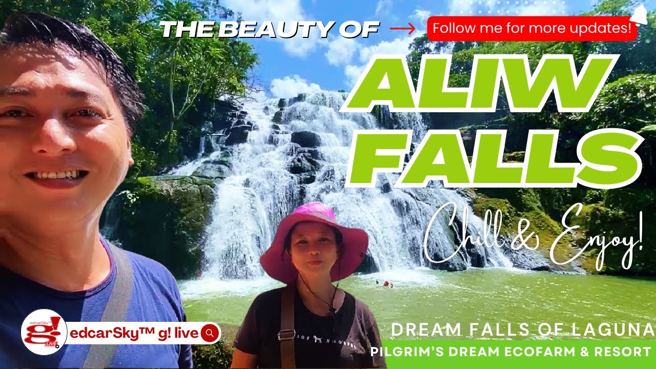 Let's enjoy the beauty of Aliw Falls Pilgrims Dream Ecofarm & Resort