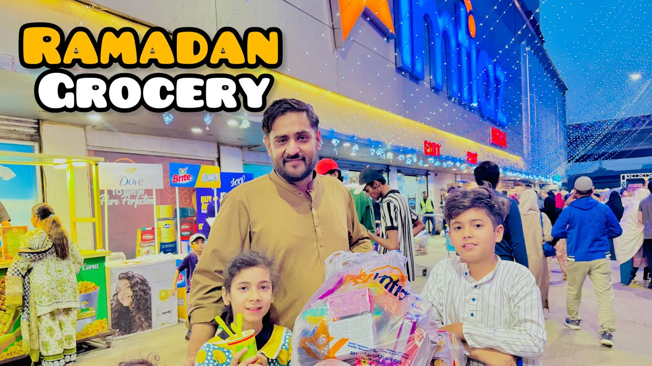 Ramadan Grocery Shopping Karli 🛒 😍🌙 |SalmanButtVlog|