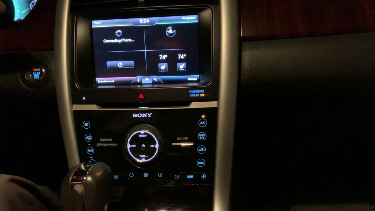 Ford Edge Limited 2013 года. Не работает обогрев или охлаждение/сброс системы климат-контроля!