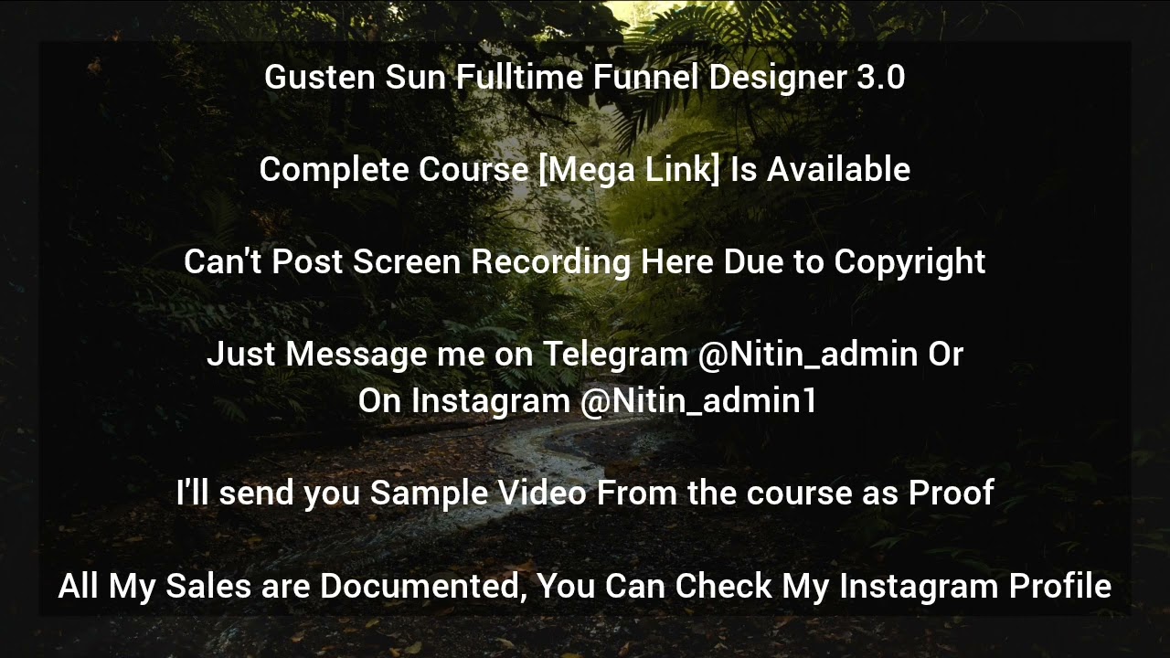 Gusten Sun Fulltime Funnel Designer 3.0