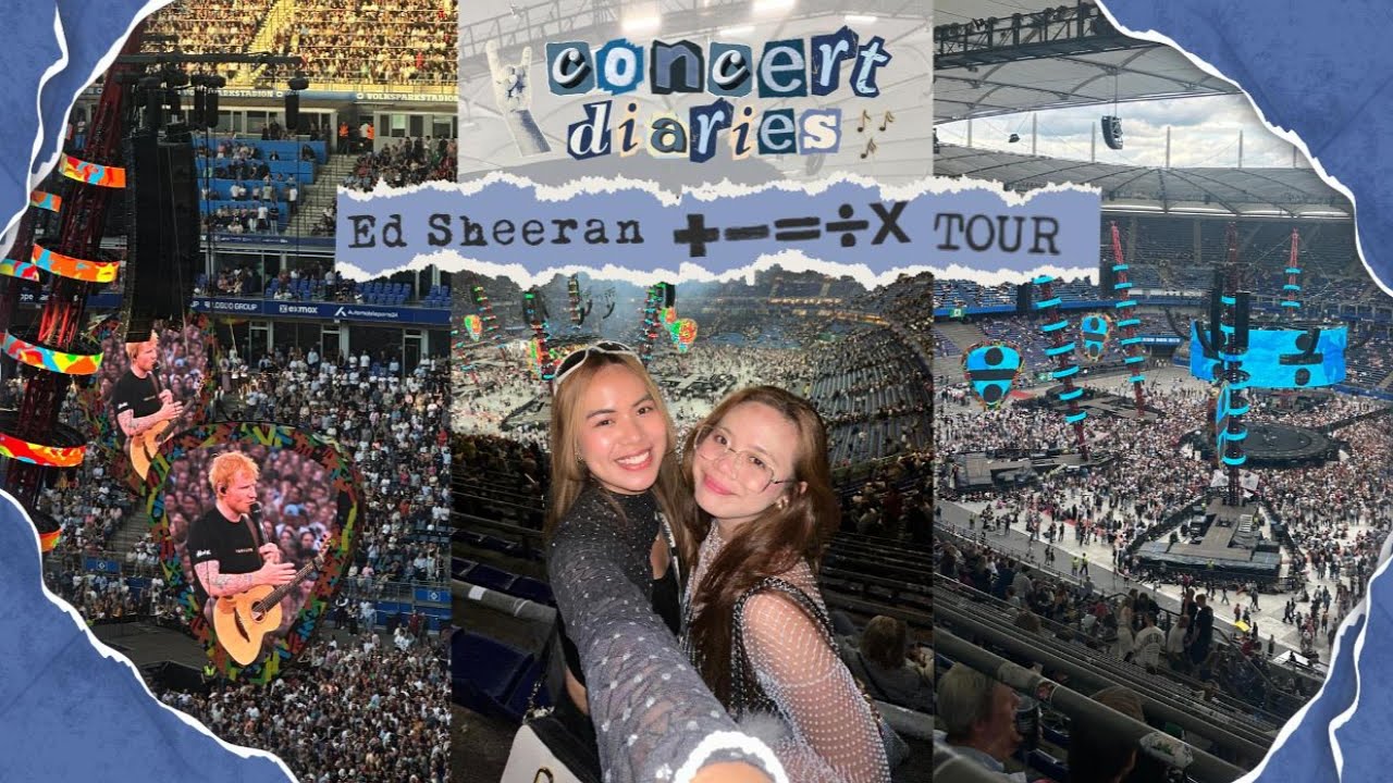 Concert Diaries: Ed Sheeran Mathematics Tour in Hamburg