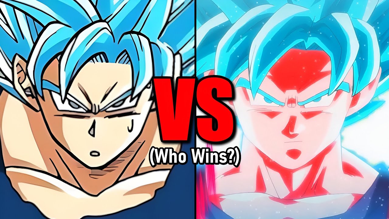 Perfected Blue VS Kaioken Blue is NOT Close.