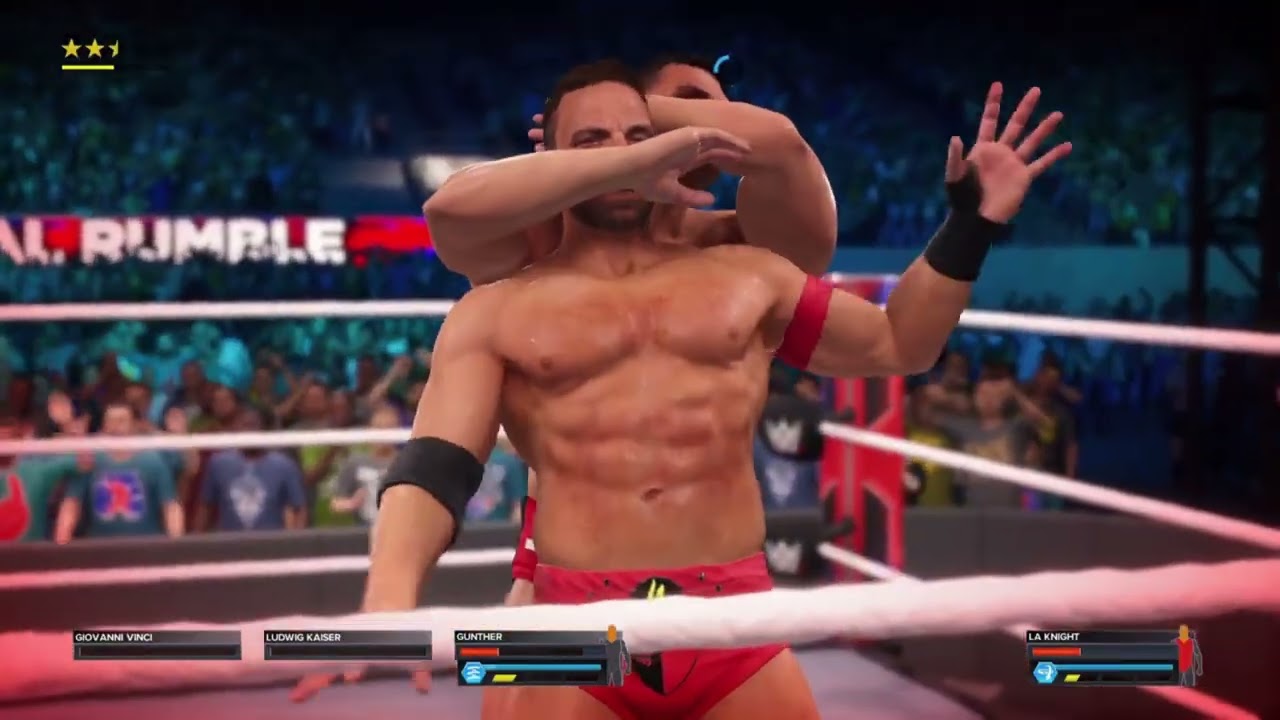 WWE 2K 23 UNIVERSE ROYALE RUMBLE GUNTHER VS LA KNIGHT PART 1 #royalrumblematch #wwewrestlers #wwe