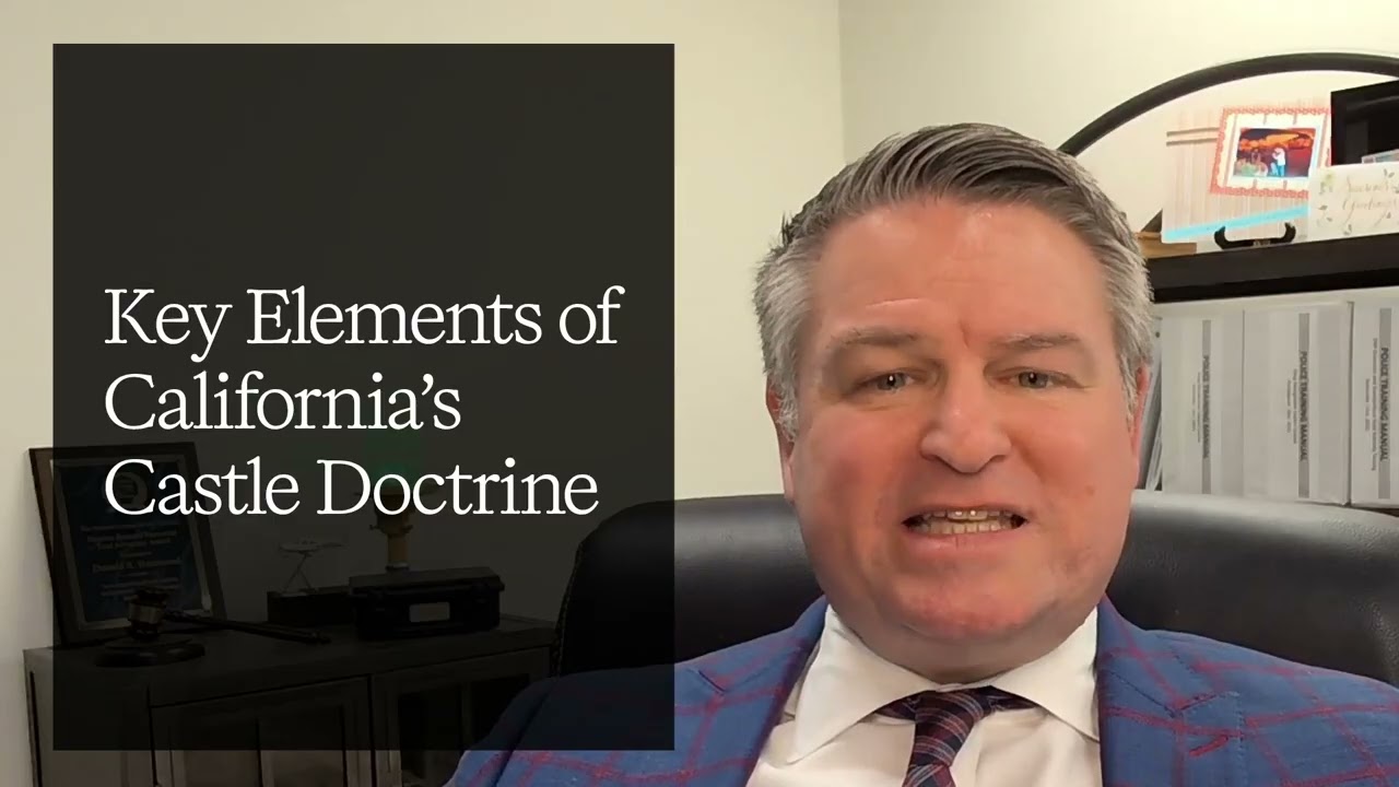 California Castle Doctrine Explained