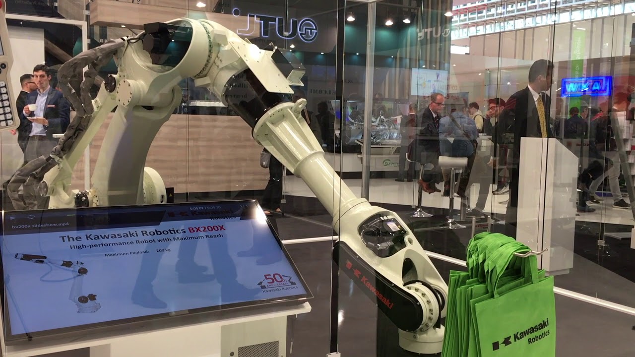 Kawasaki at Hannover Messe 2018