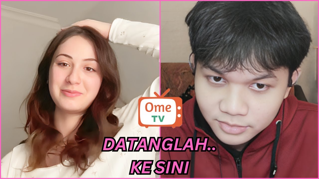 KETIKA BULE NYAMAN DENGAN COWOK INDONESIA, MUNGKIN TUMBUH CINTA?! | OME TV INTERNASIONAL
