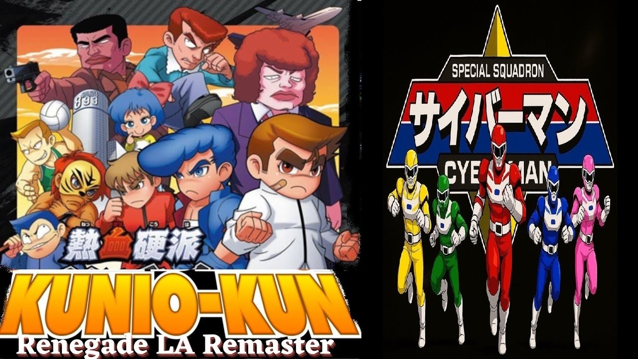 🔴Kunio-Kun Renegade LA & Special Squadron Cyberman ➤ Прохождение🔴