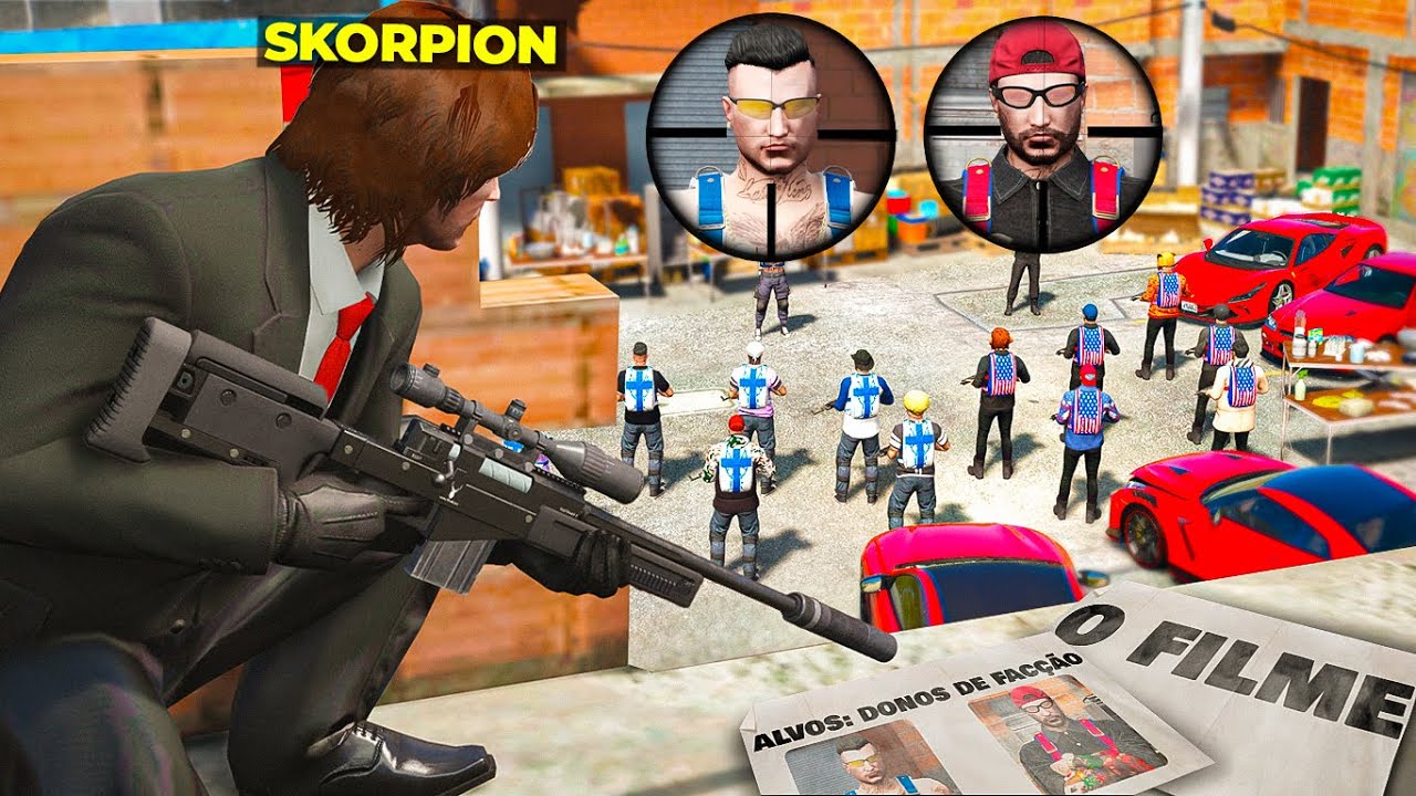 O FILME - GTA RP ASSASSINO DE ALUGUEL!!