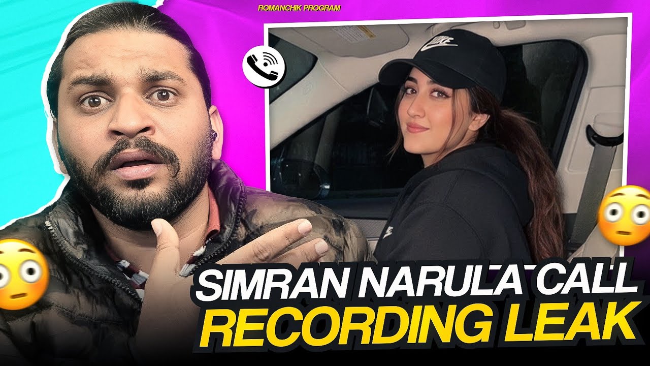 Simran Narula Call Recording Leak 😡