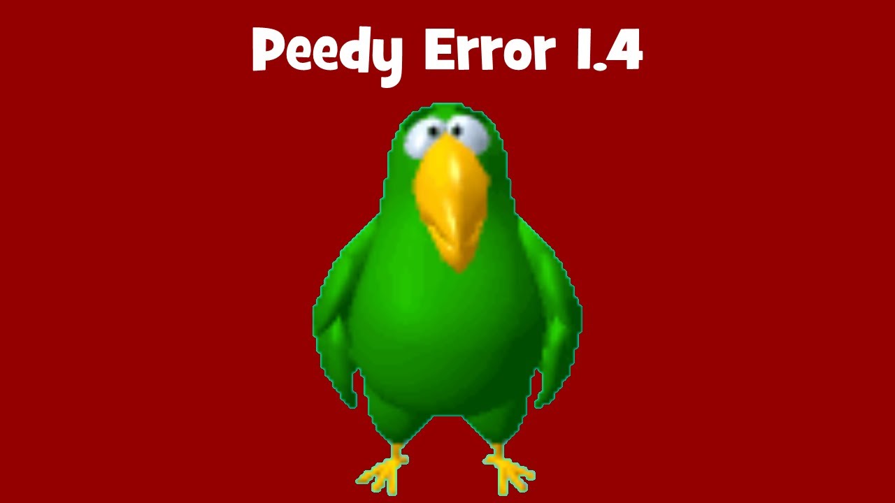 Peedy Error 1.4