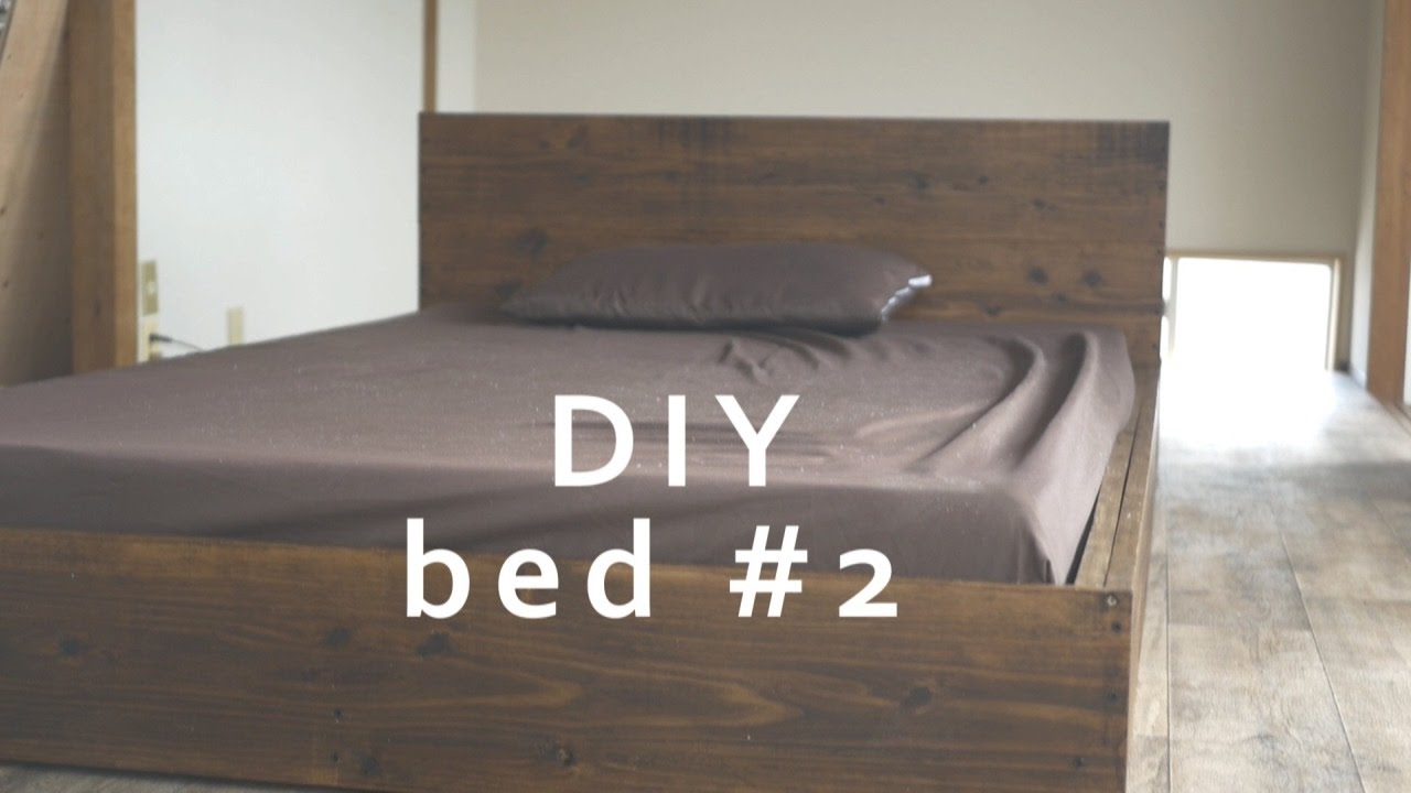 [DIY]すのこベッドを自作　＃2　How to make a bed