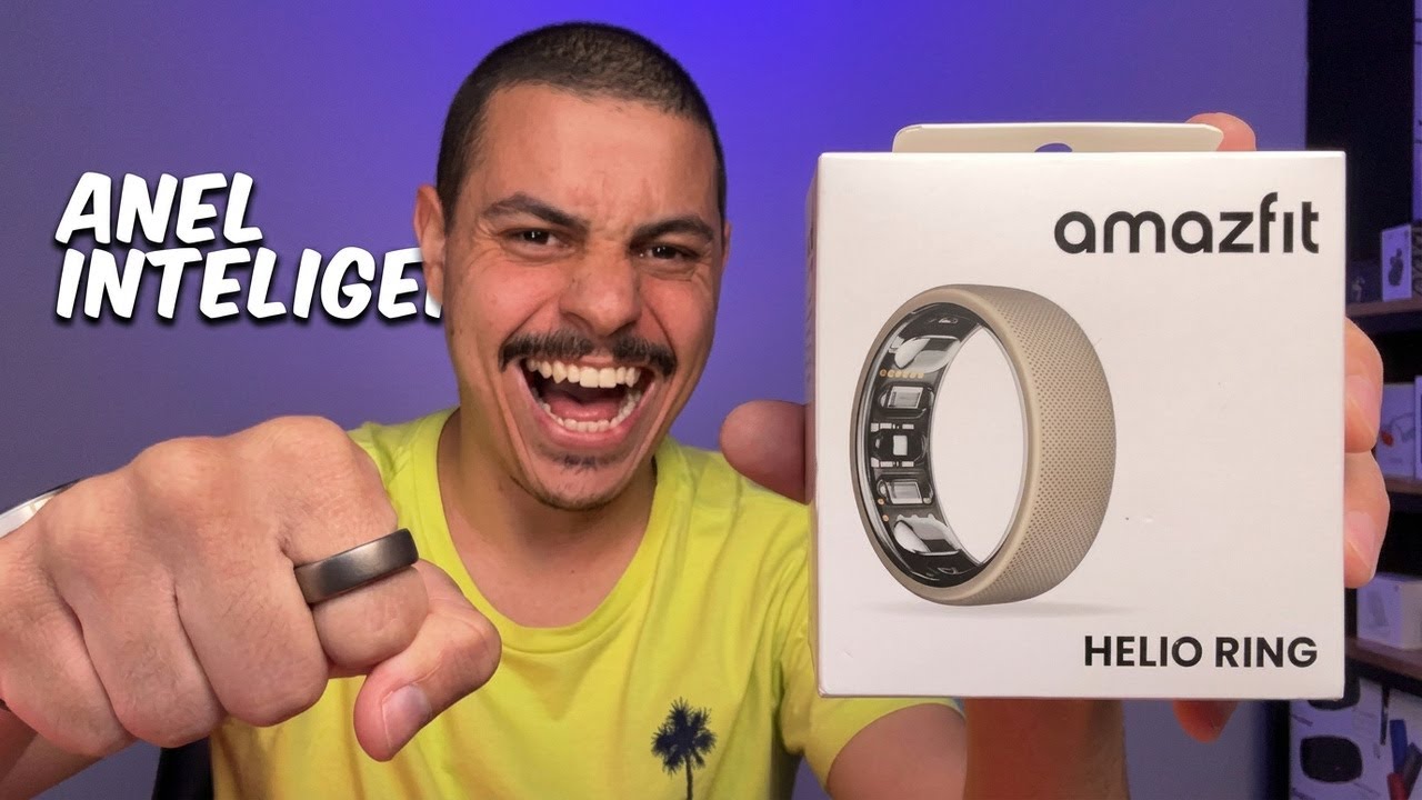 Amazfit Helio Ring - Análise e Primeiras Informações  - ZEPP AURA premium é (Amazfit Bip 6)