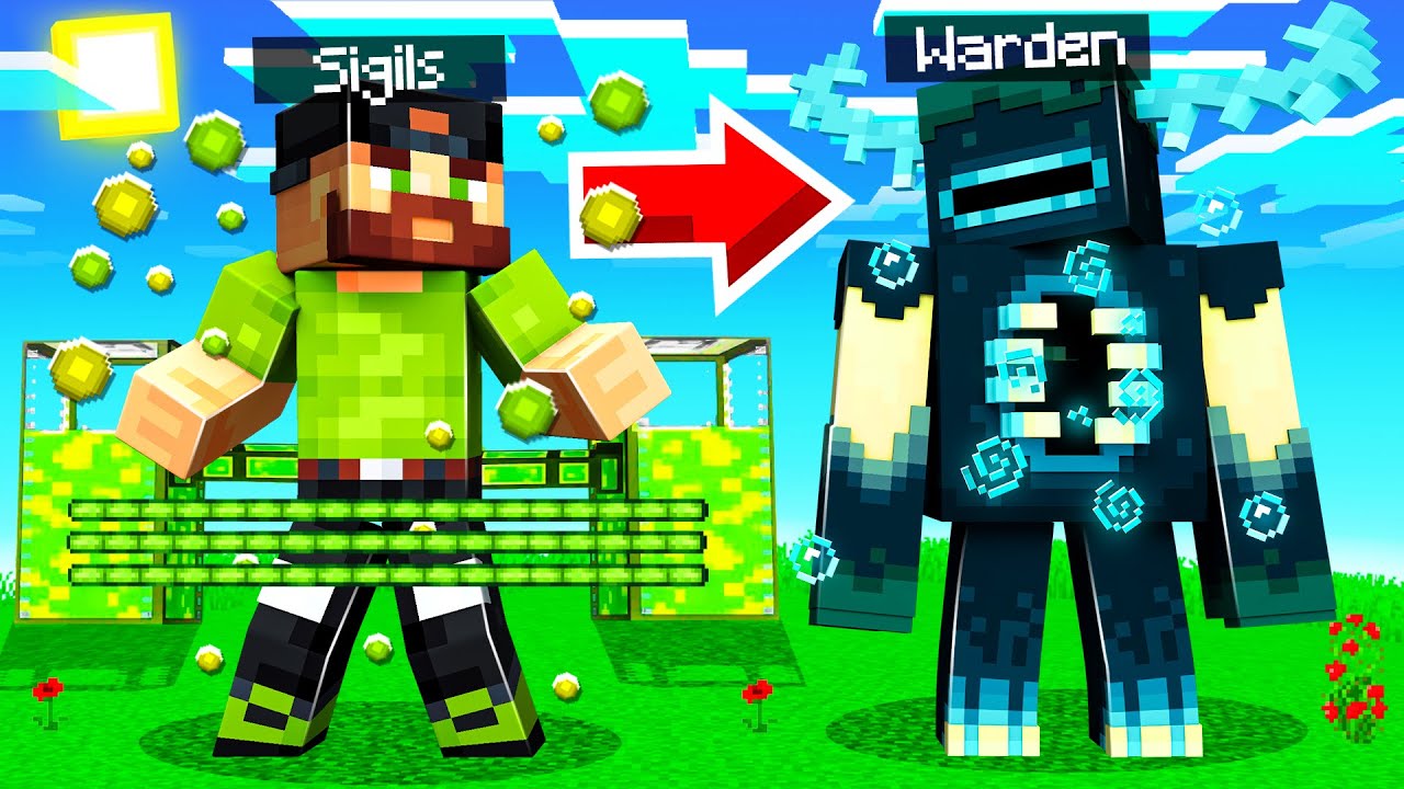 MINECRAFT, But XP Makes You MORPH