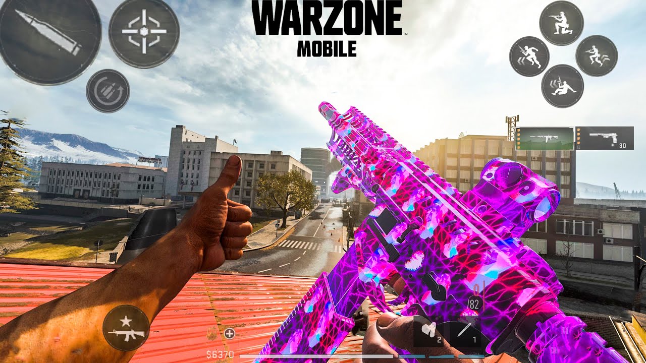 SNAPDRAGON 865 60FPS WARZONE MOBILE GAMEPLAY