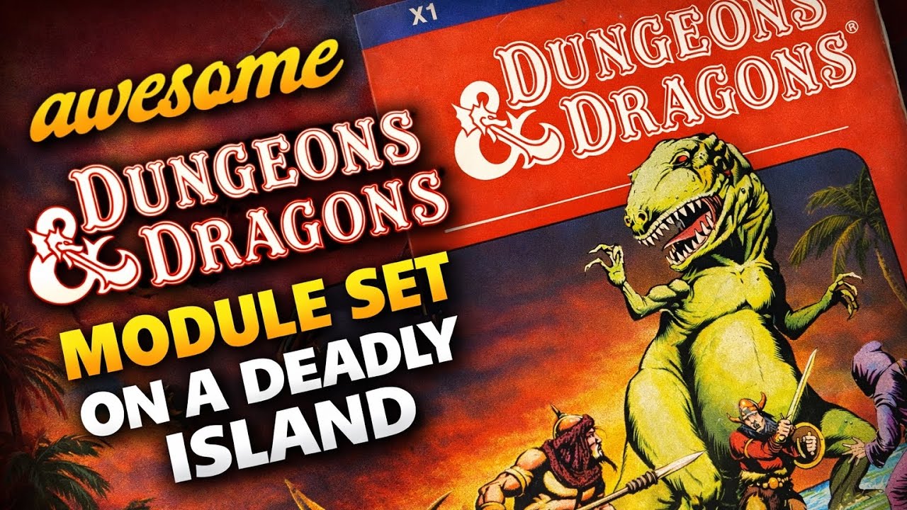 Dungeon and Dragons Isle of Dread Module