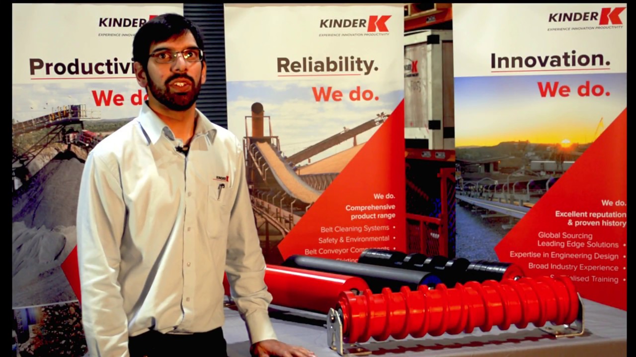 Kinder Conveyor Rollers - Return Roller Options to Suit Any Requirement