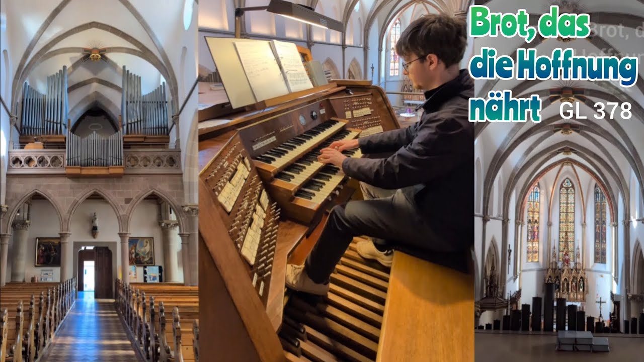 GL 378: Brot, das die Hoffnung nährt (Orgel)