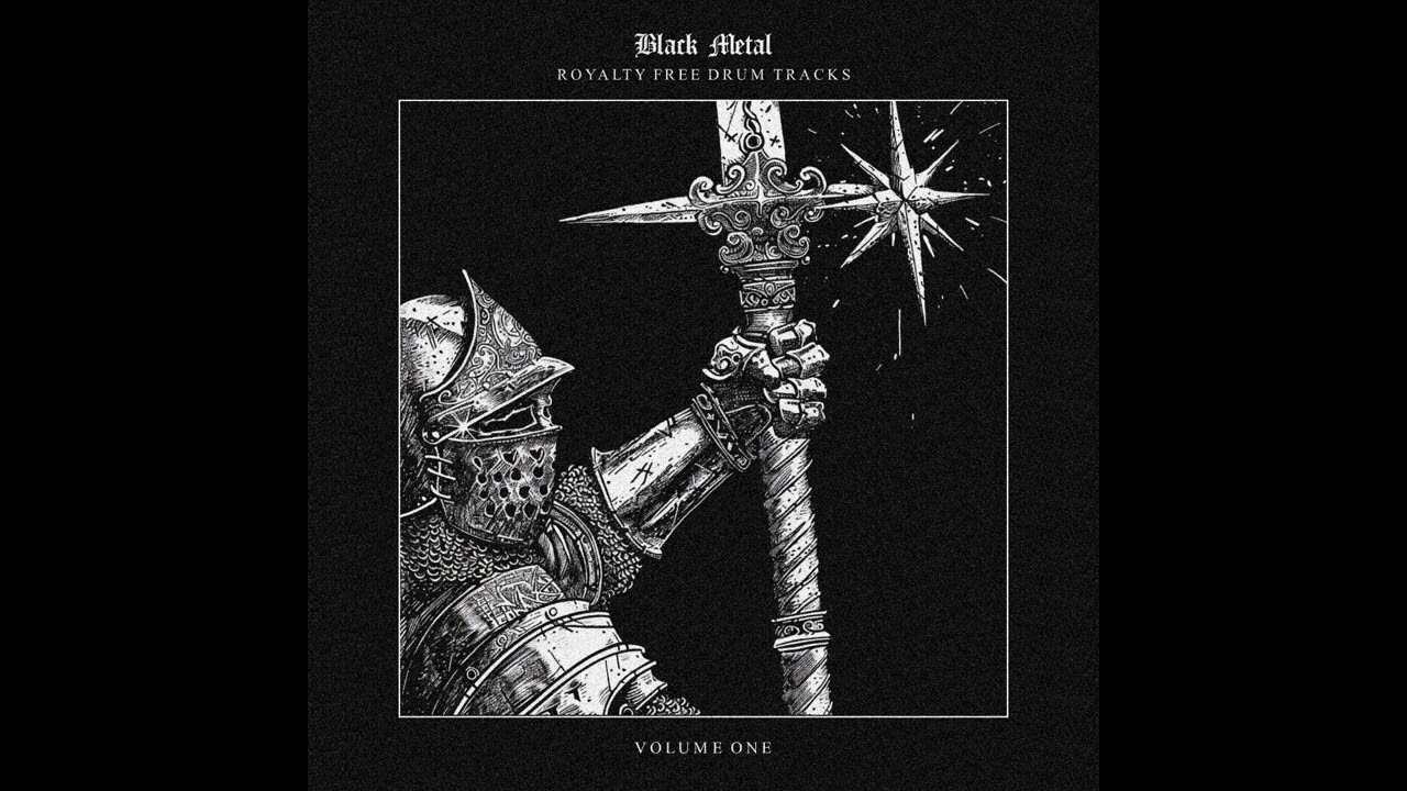 240 BPM Very Fast Blast Black Metal, Death Metal Drum Track Loop, Royalty Free Song, Jam Track Song