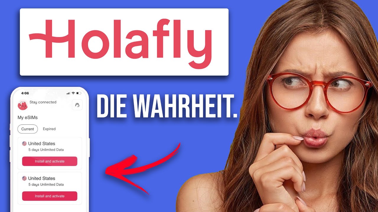 Holafly eSim Erfahrung: Funktioniert diese unbegrenzte eSIM wirklich? (Holafly Bewertung)