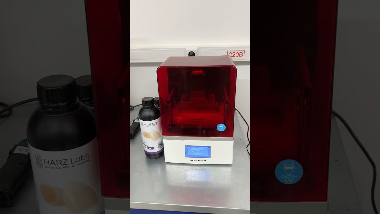Печать коронок из HARZ Labs Dental Sand Pro #harzlabs #3дпечать #dental #зубнойтехник