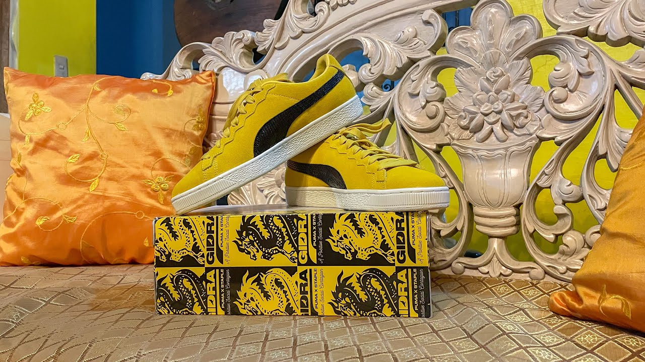 STAPLE x Puma “Gidra” Suede shoes and tee