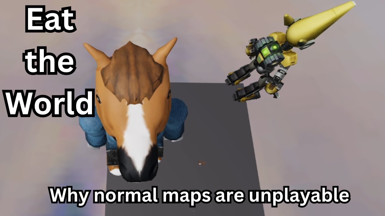 Eat the World - Why normal maps are unplayable 