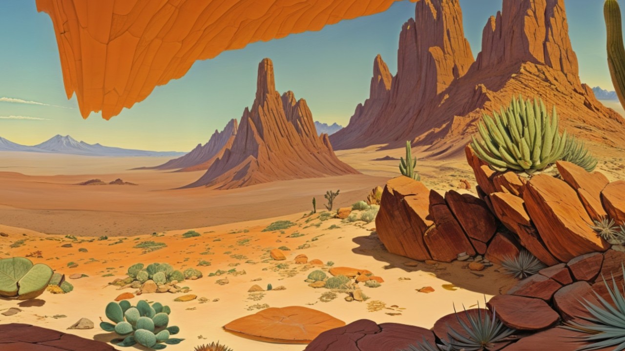 Go to the Shady Desert Rock