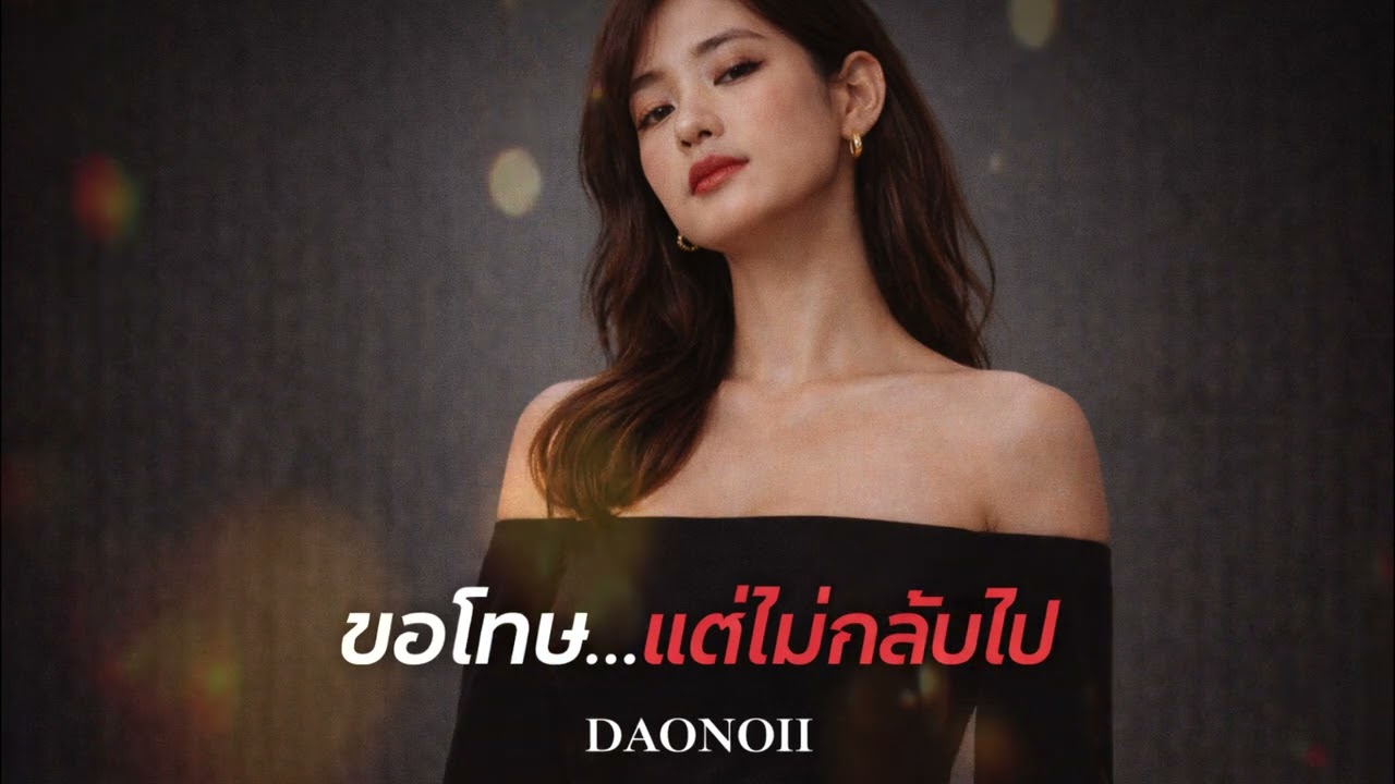 ขอโทษ…แต่ไม่กลับไป - DAONOII  [Official Audio]