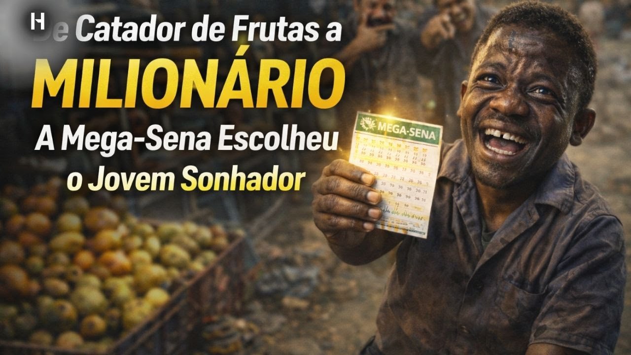 De Catador de Frutas a Milionário — A Mega-Sena Escolheu o Jovem Sonhador