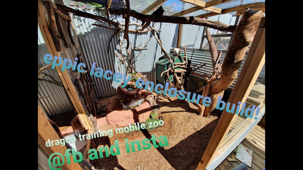 out door lace monitor enclosure build