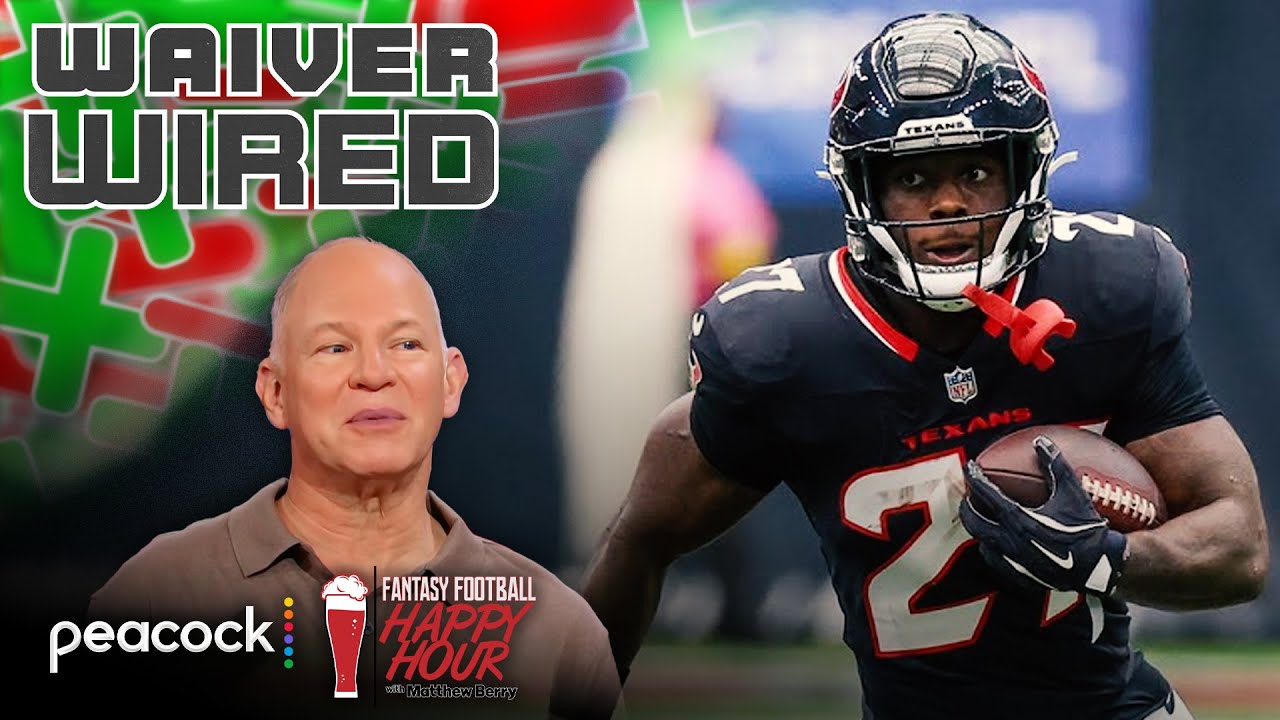 Texans' Woody Marks has potential to reach RB1 ranks | Fantasy Football Happy Hour | NFL on NBC