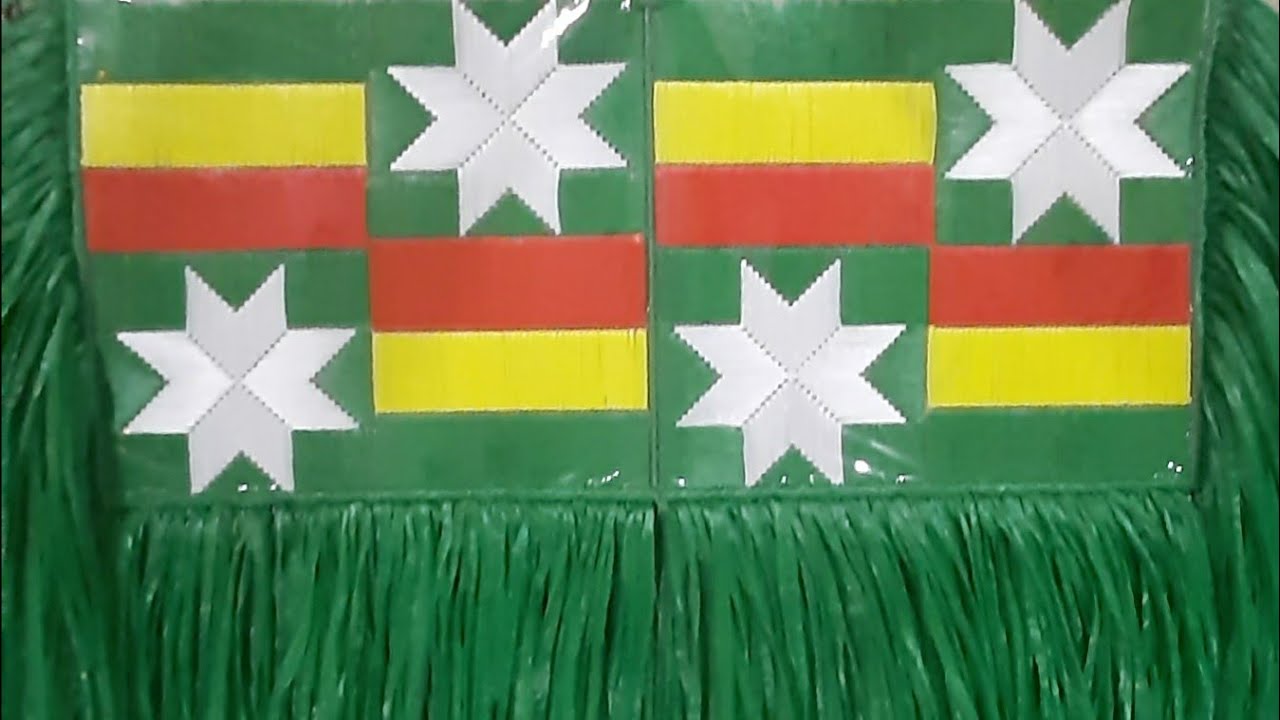 አረንጓዴ ቢጫ ቀይ   #ልዩ#የቡና ምንጣፍ# #Ethiopian tag colour #