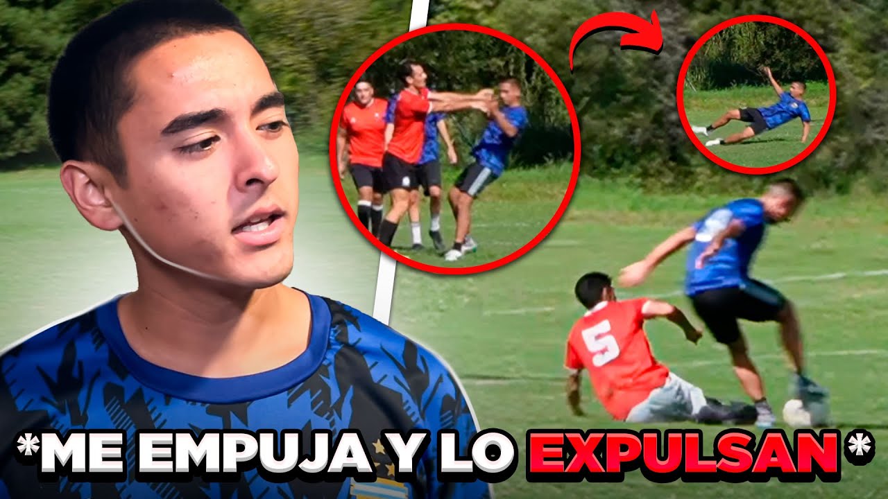 PARTIDO ASPERO con 2 EXPULSADOS