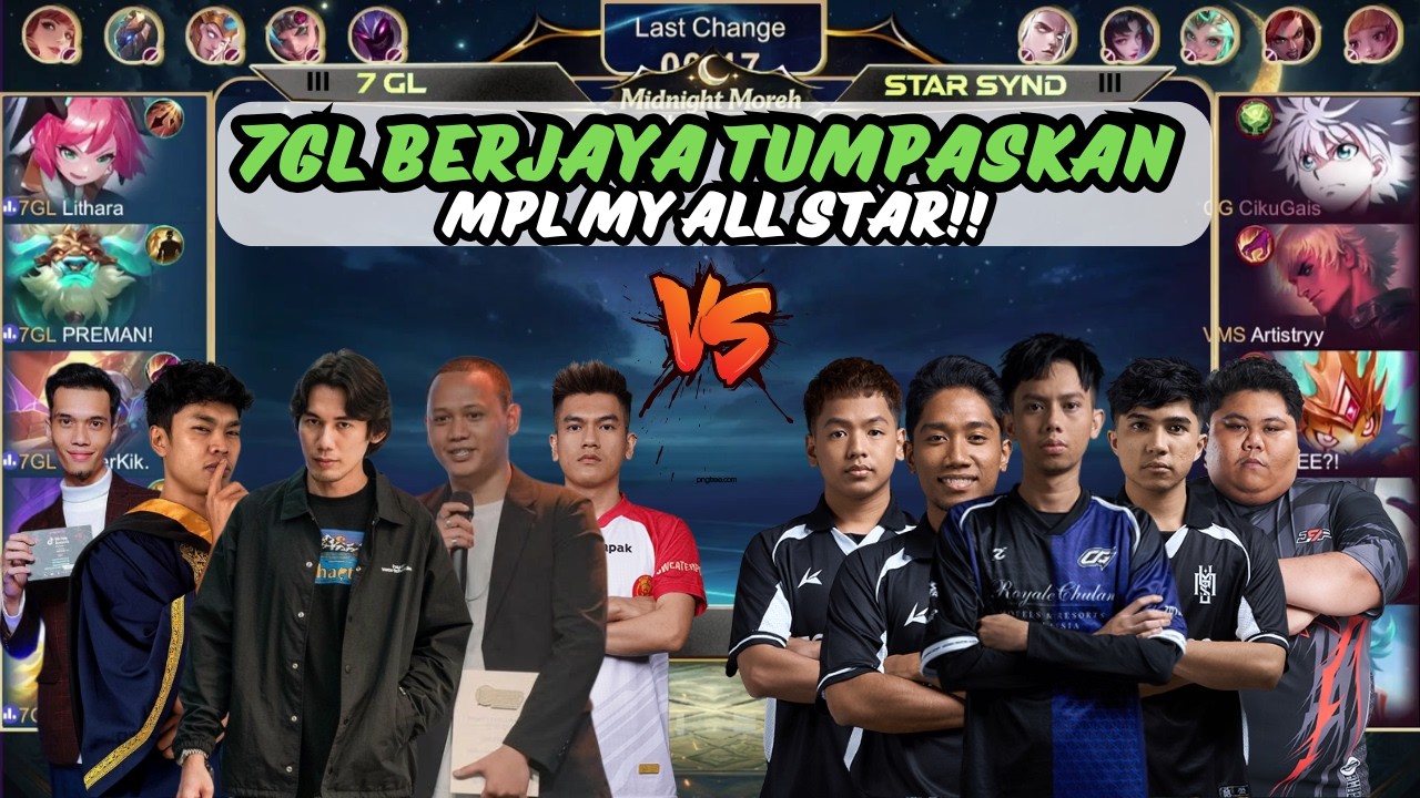 LAYLA LITHARA VS FANNY XORN!! 7GL BERJAYA TUMPASKAN MPL MY ALL STAR!!